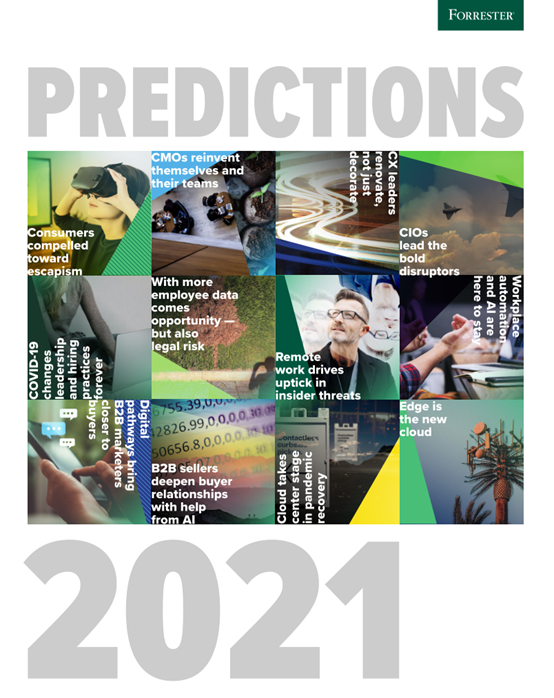 Forrester發(fā)布《2021年技術趨勢預測》：RPA和AI，將長期存在工作場景中