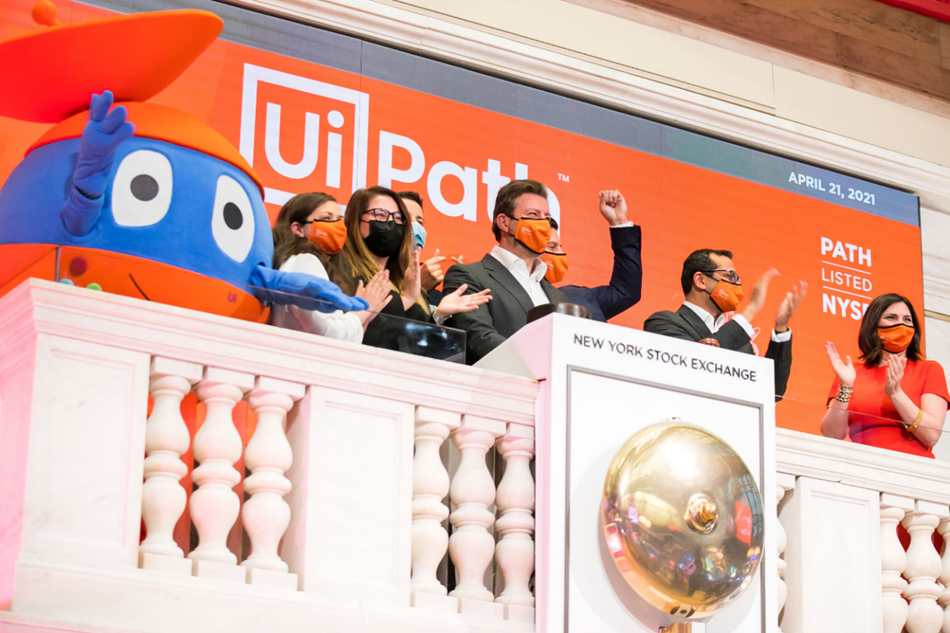 UiPath在紐交所掛牌上市：開盤暴漲23％，市值超過360億美元