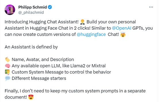 Huggingface版自定義GPTs來(lái)啦！免費(fèi)，只需2步無(wú)需任何代碼